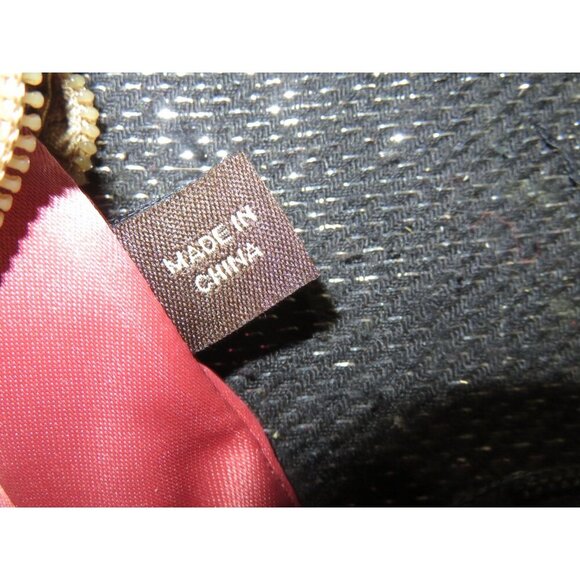 Coach 2008 Cursive Creed Shimmer Gold Studs Swingpack Crossbody Limited Edition - Picture 12 of 14